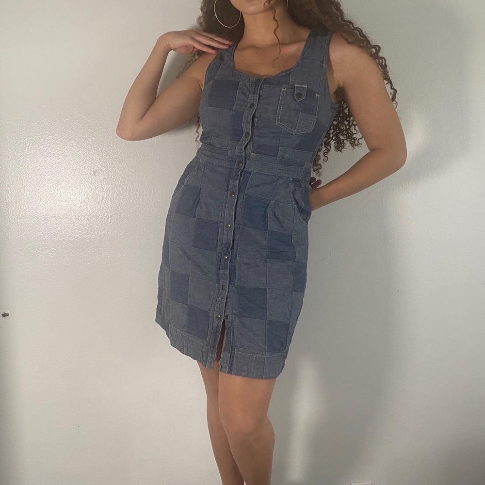Tommy Hilfiger Denim Patchwork Dress